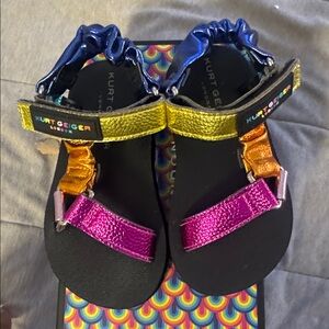Kurt Geiger Multicolor Strappy Sandals